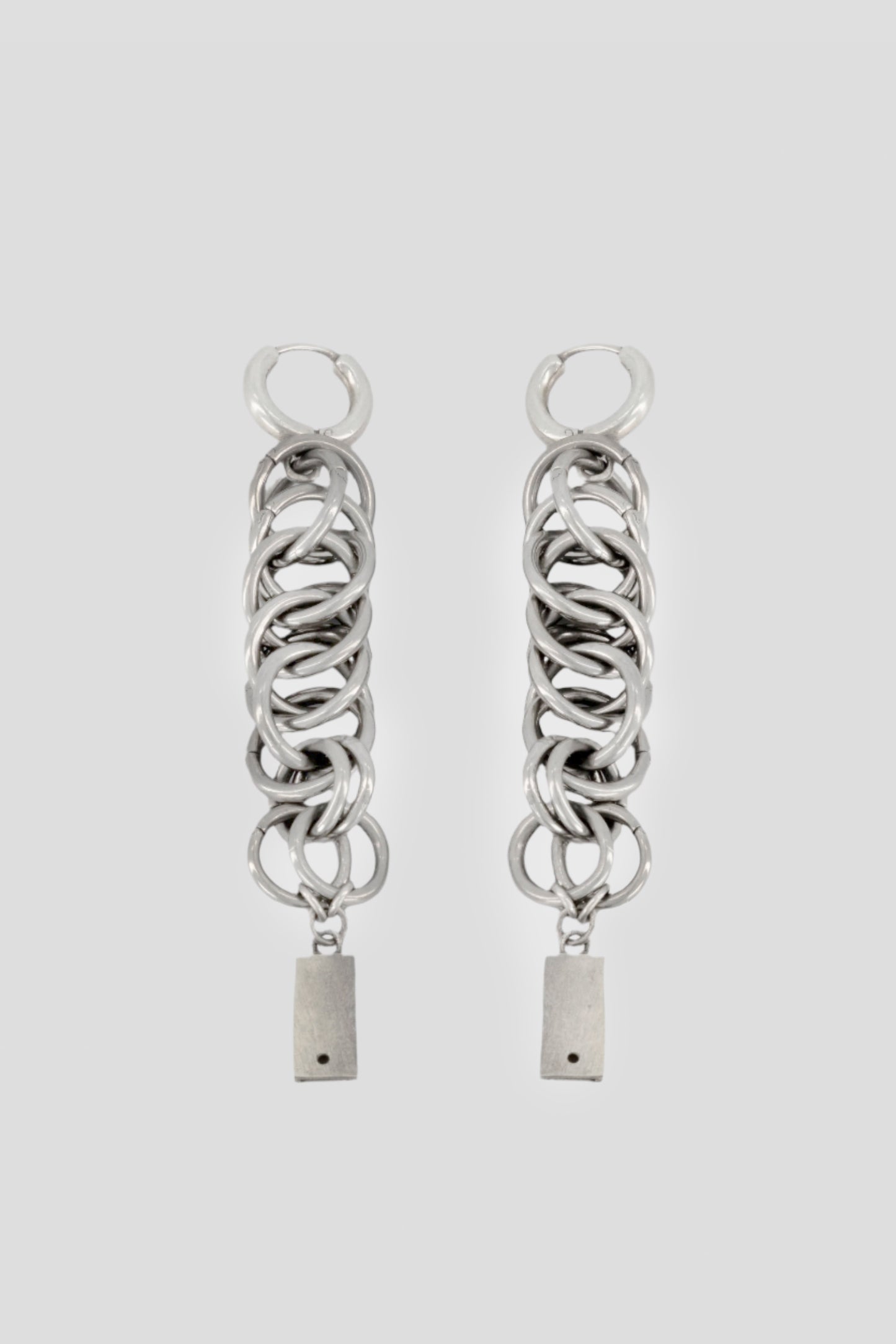 BRAIDED CHAIN EARRINGS