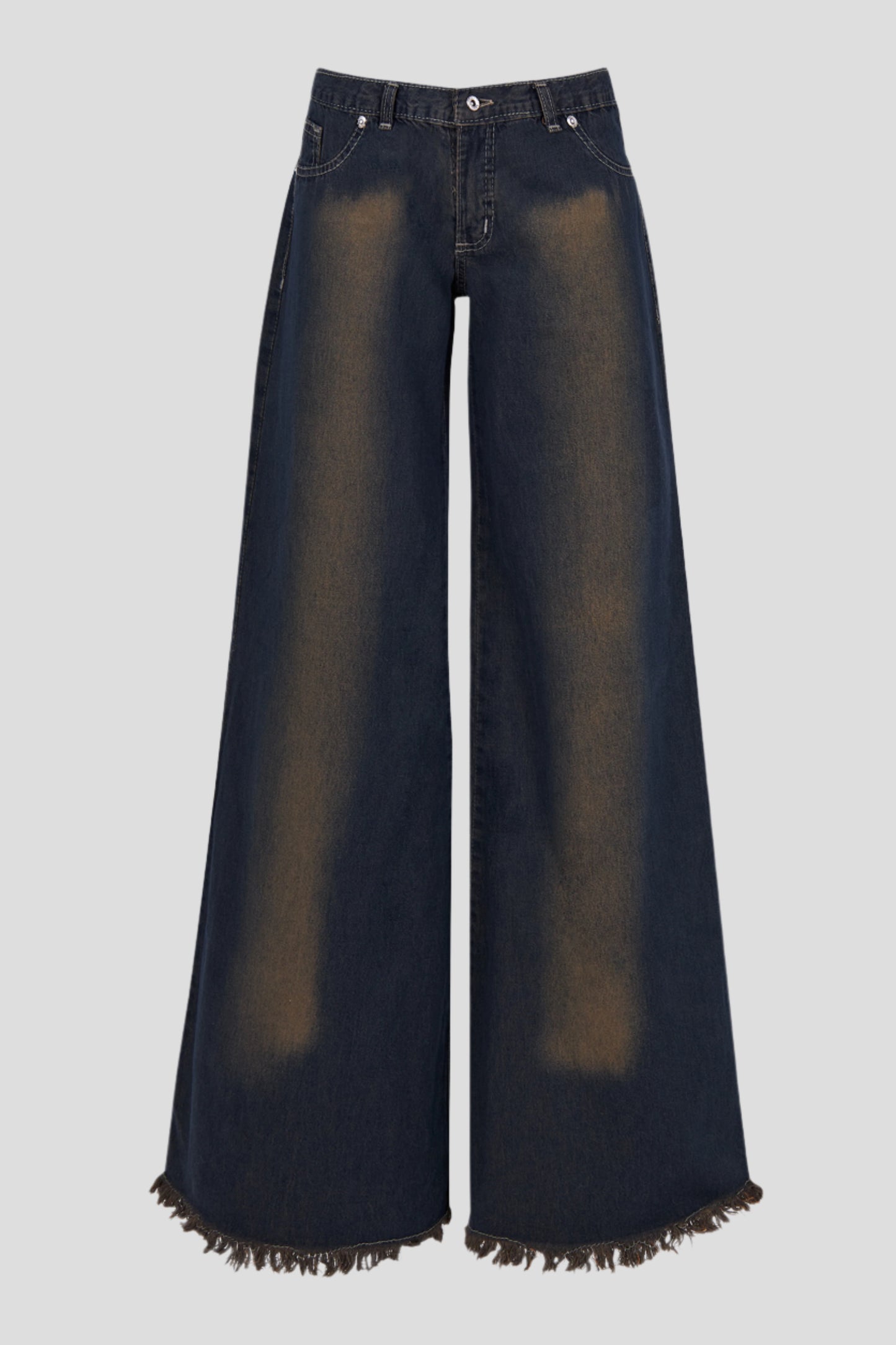 ACID DENIM TROUSERS