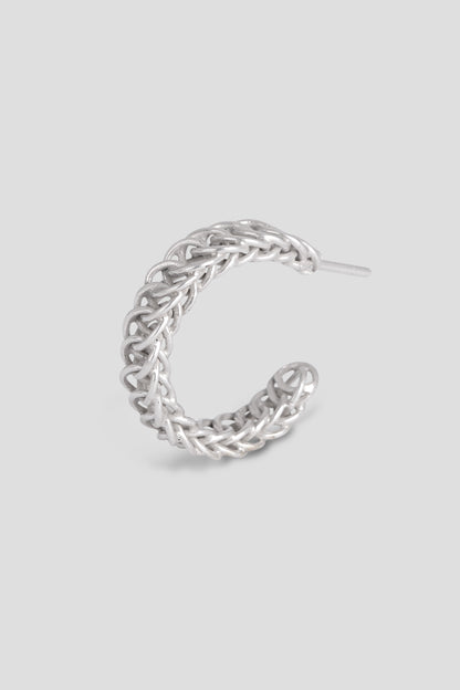 BRAIDED CHAIN HOOP