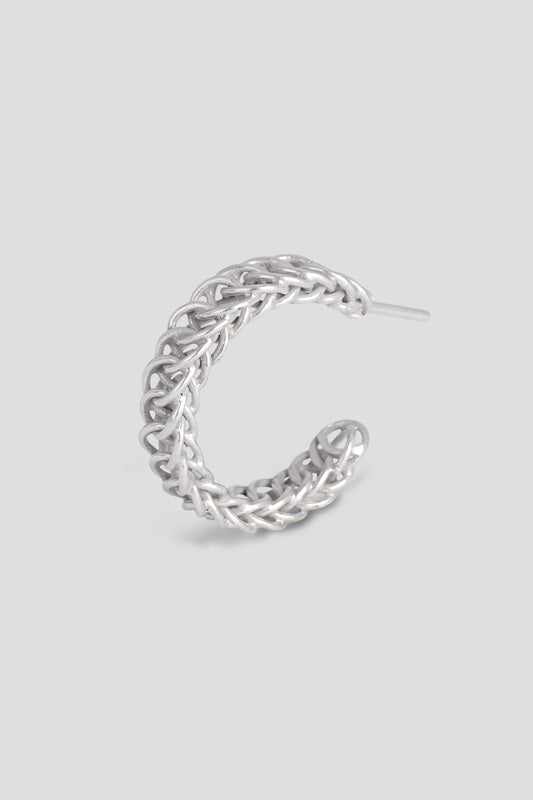 BRAIDED CHAIN HOOP