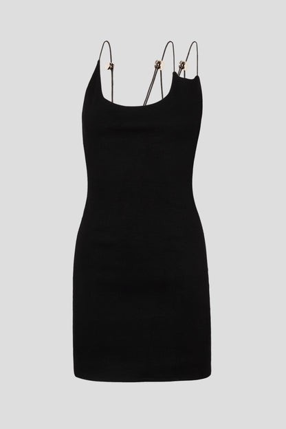 DOUBLE SHOULDER DRESS