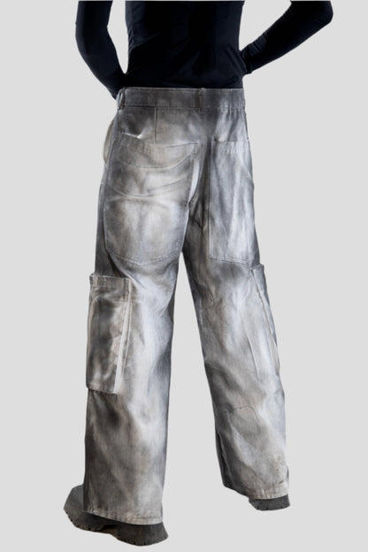SPRAY PAINT TROUSERS (PRE-ORDER)