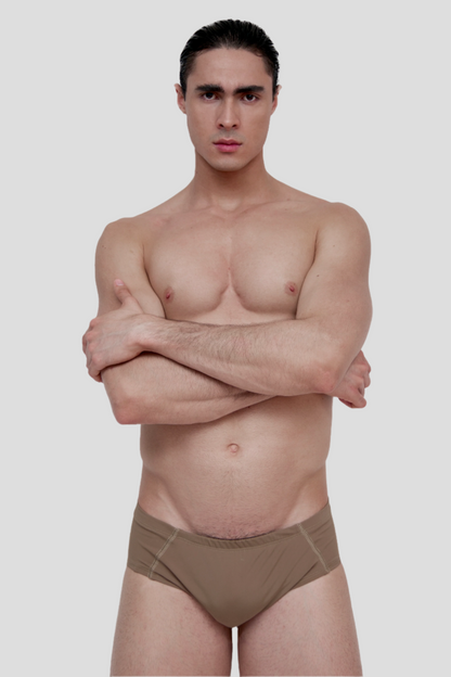 WALNUT SLIP SWIMBRIEF